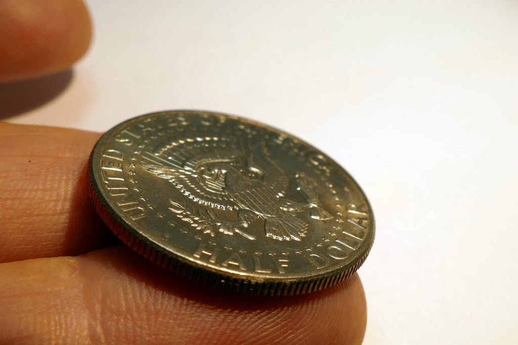 1971 John F Kennedy  half dollar coin US JFK