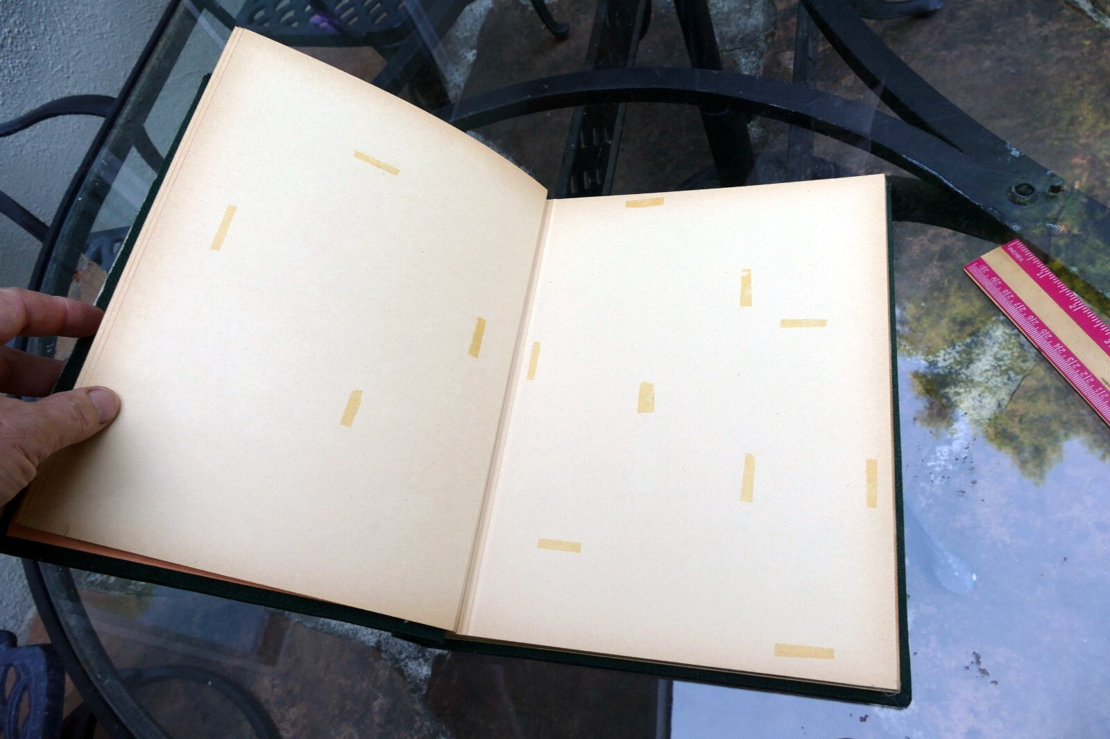 Antique Photo Album Japanese  large 10X12"