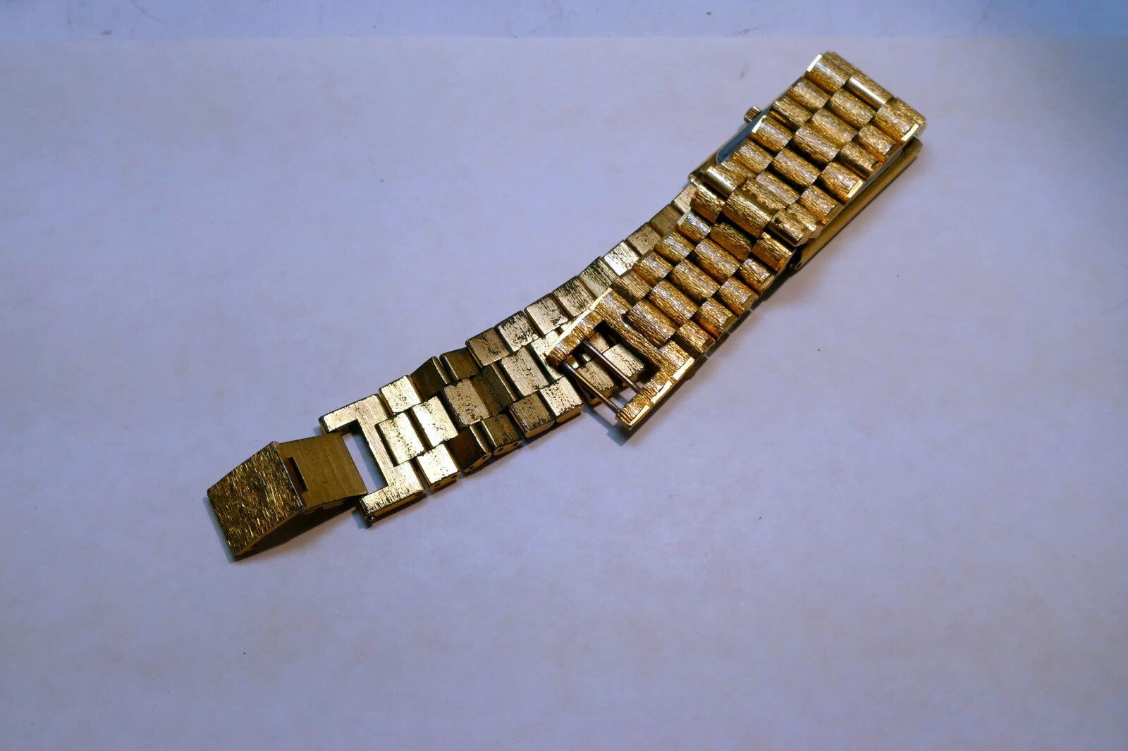 Gerrard Phillipe Diamond Quartz 18K plated Gold Tone Watch
