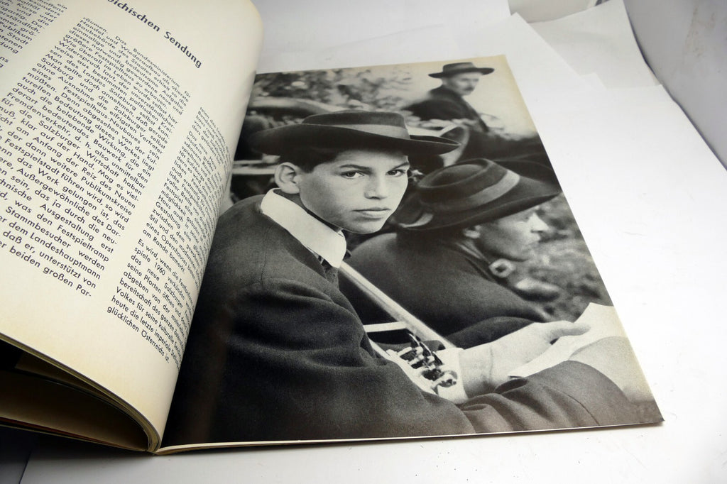 1959 Salzburger Festspiele Alpenjournal Österreich mit separatem Programmheft