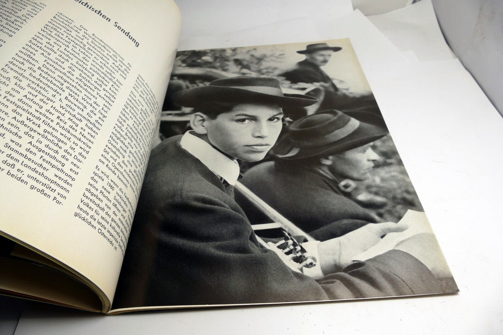 1959 Salzburger Festspiele Alpenjournal Österreich mit separatem Programmheft