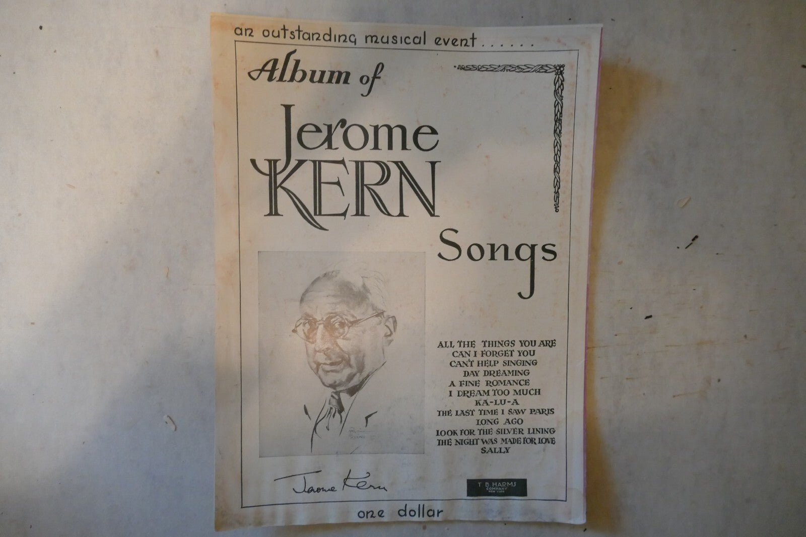 Why Was I Born 1929, from "Sweet Adeline", by Jerome Kern, Oscar Hammerstein 2nd