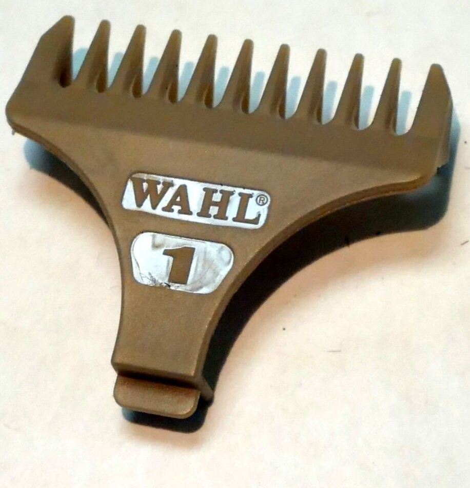 #1 wahl guide comb attachment   used 3mm 1/8" cut