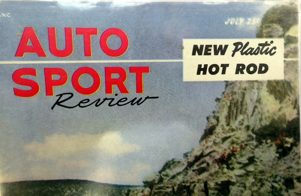 Auto sport review magazine july 1951 new plastic hot rod