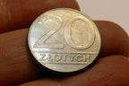 1989 POLAND 20 ZLOTYCH COIN 5.65 g COPPER-NICKEL CIRCULATED