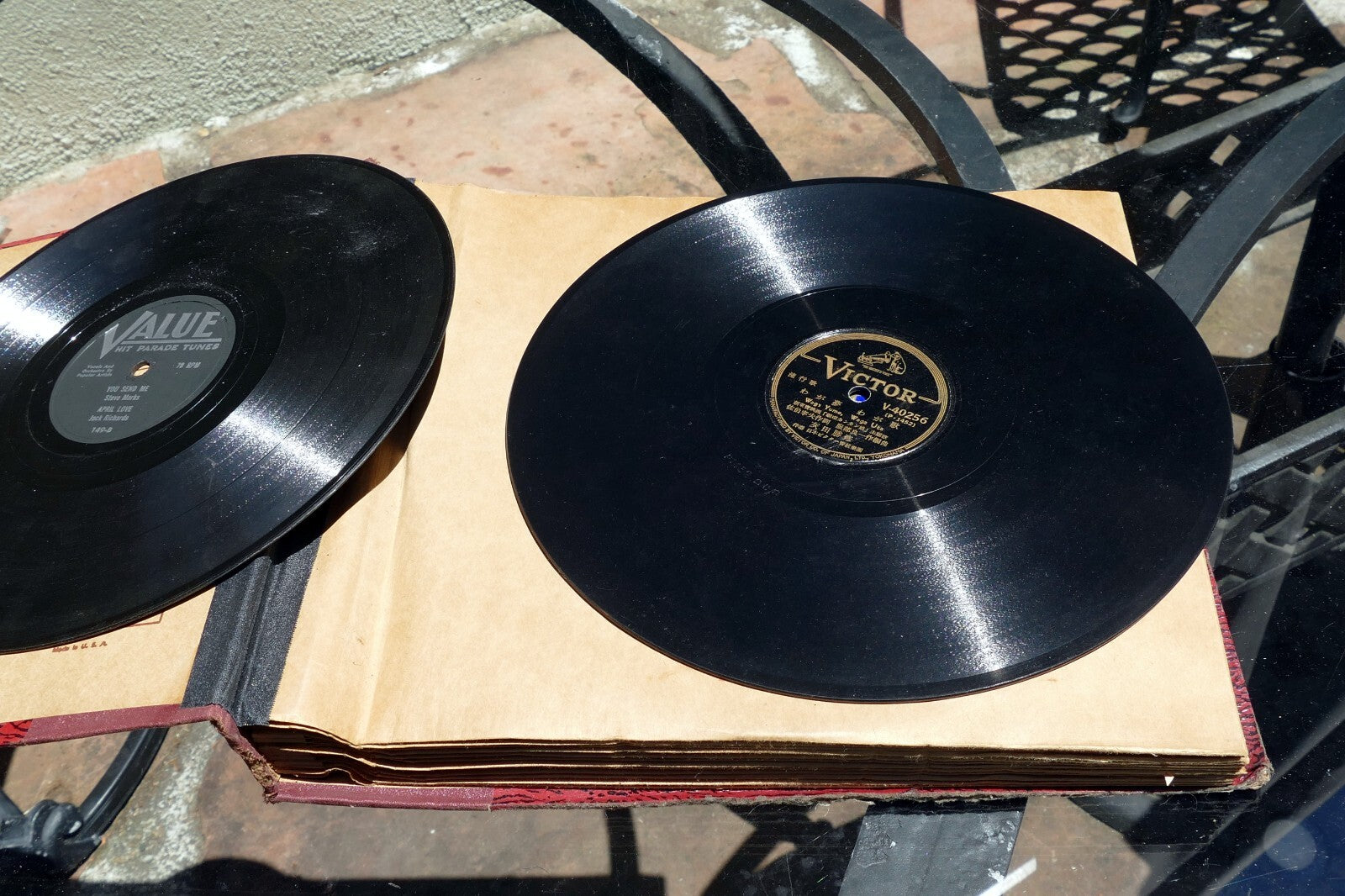 78RPM Victor Decca Value  Exclusive Tops  set of 12 discs 10" 1930-40 assortment