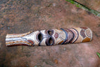 African Tribal Mask Hand Carved 20" Tall multi-tone Ceremonial