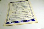 Missing You Red Sovine Dale Noe 1961 Sheet Music