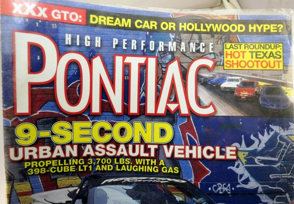 High performance pontiac magazine january 2003 9 second urban assault vehicle
