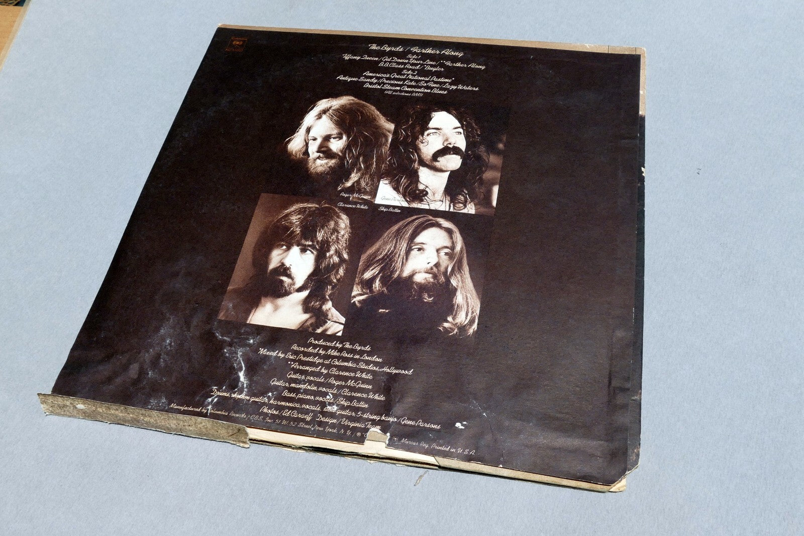 The Byrds - Farther Along Vinyl LP 1971 Columbia KC 31050 Stereo