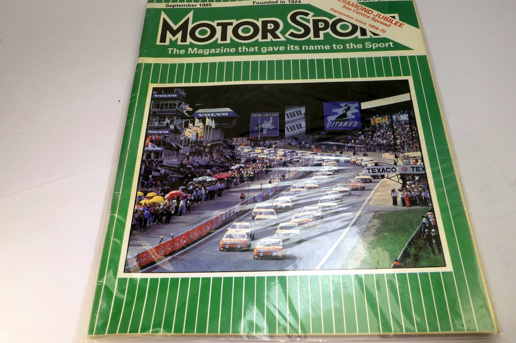 Motor Sport Magazine September 1985