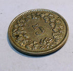 Coin Switzerland 1946 5 Rappen Confederatio Helvetica