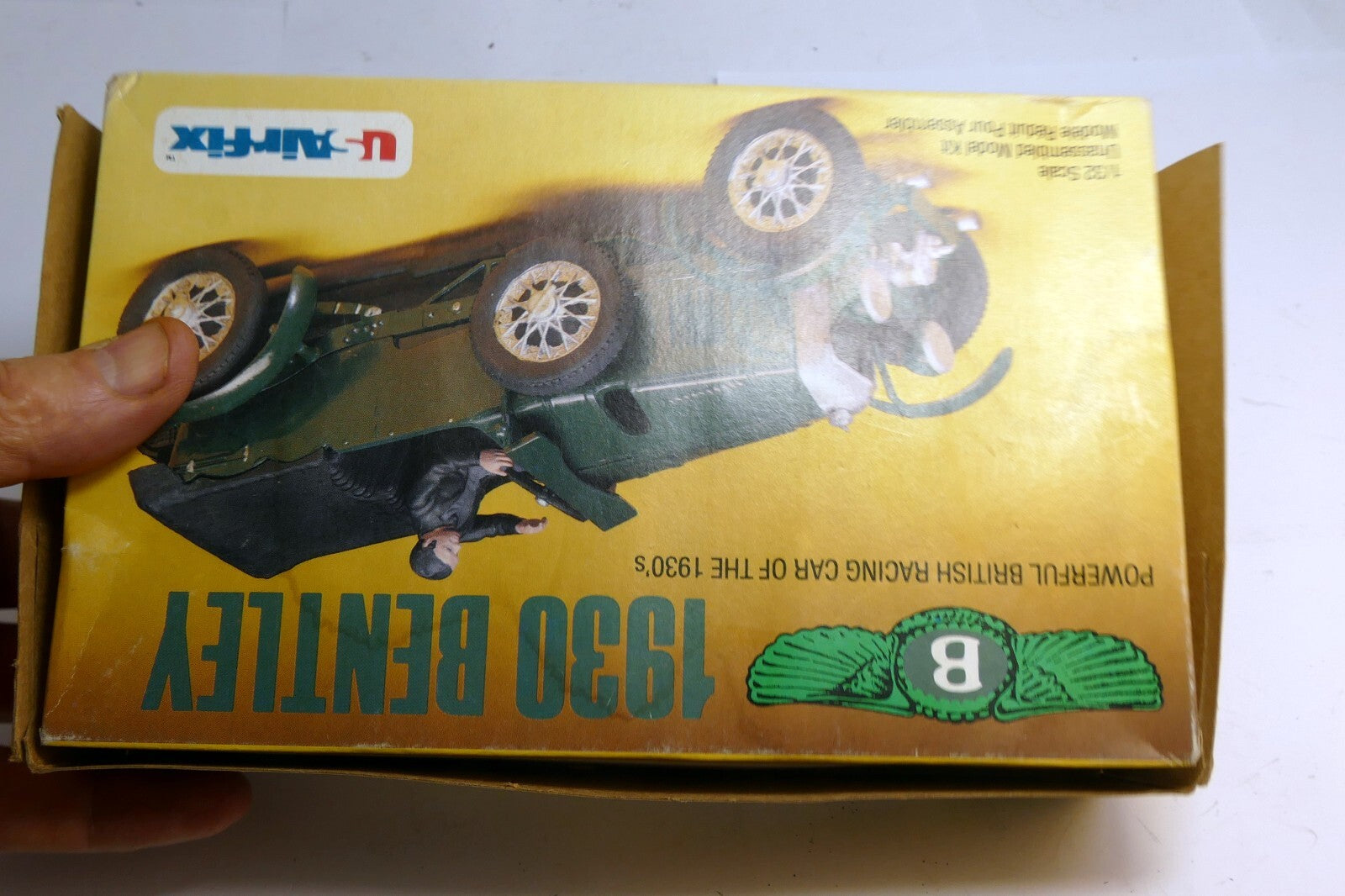 USAirfix 8202 1/32 Scale 1930 Bentley Convertible British Racing Car Model Kit
