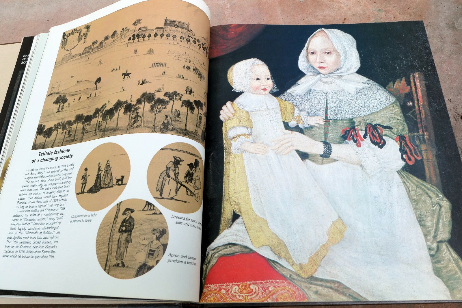 We Americans 1975, Hardcover National Geographic Illustrated Americana decor