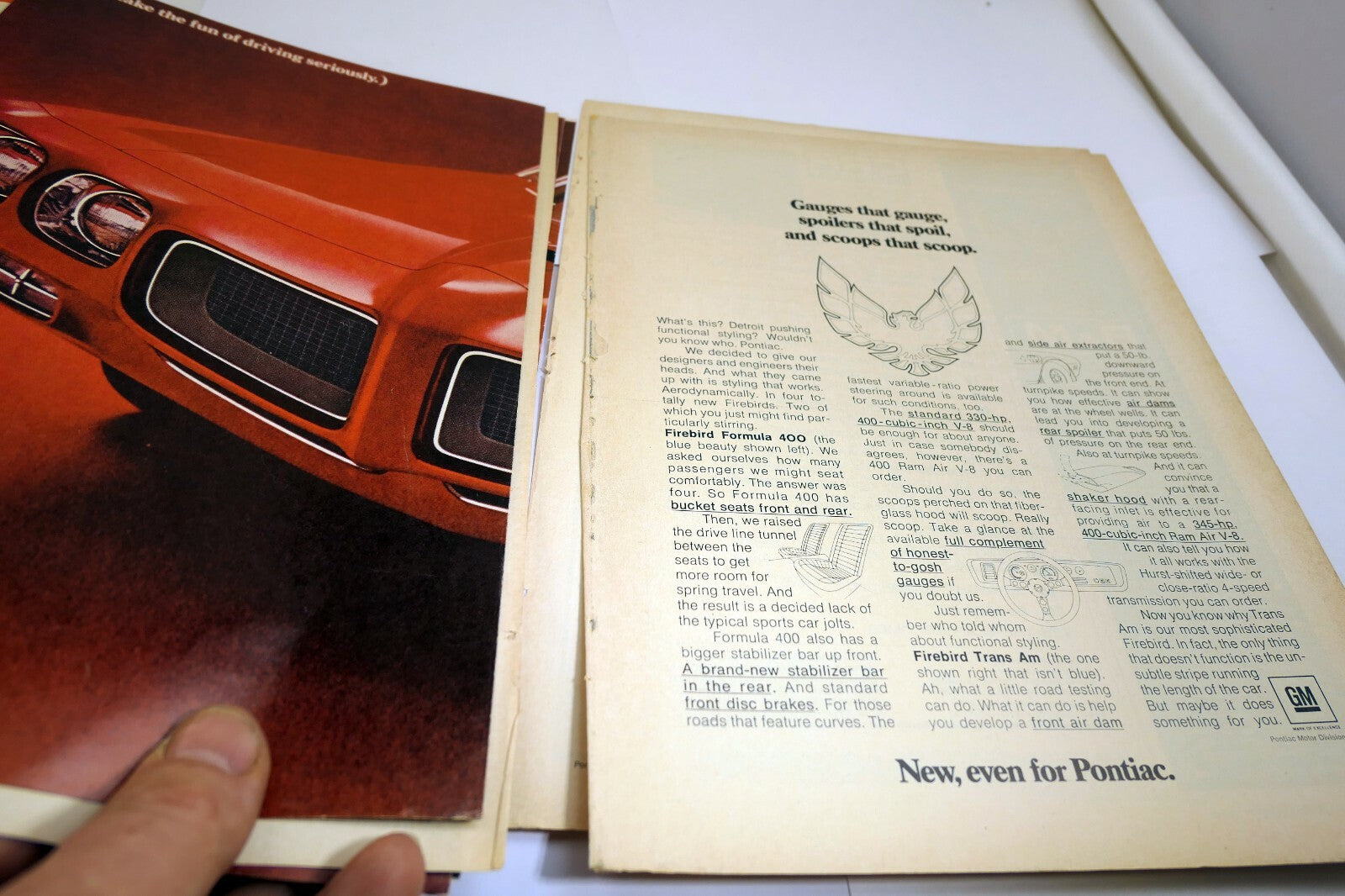 Pontiac GTO 1970  clippings review article Ad Review Car Craft