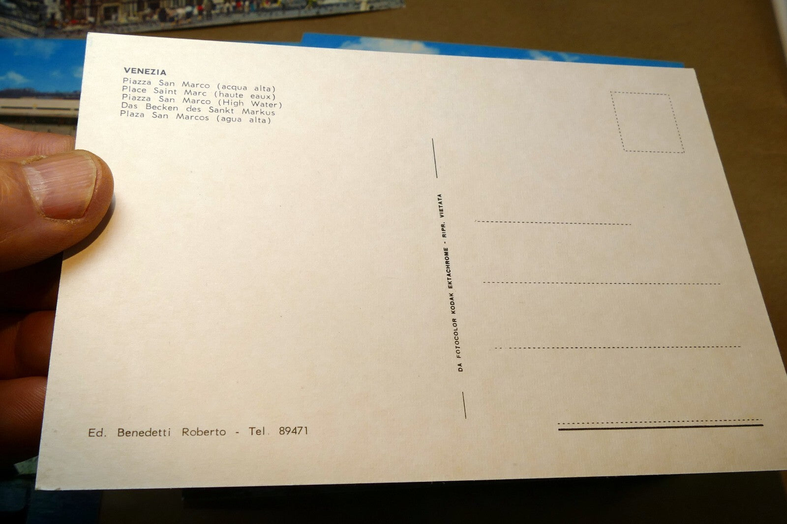 1980's Postcard unposted Italy set of 10 Venezia San Marco Ducale Rialto lot