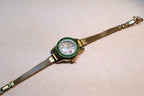 OMNIA Gold Tone 17 Jewel Swiss Mechanical Watch antimagnetic Vintage Ladies