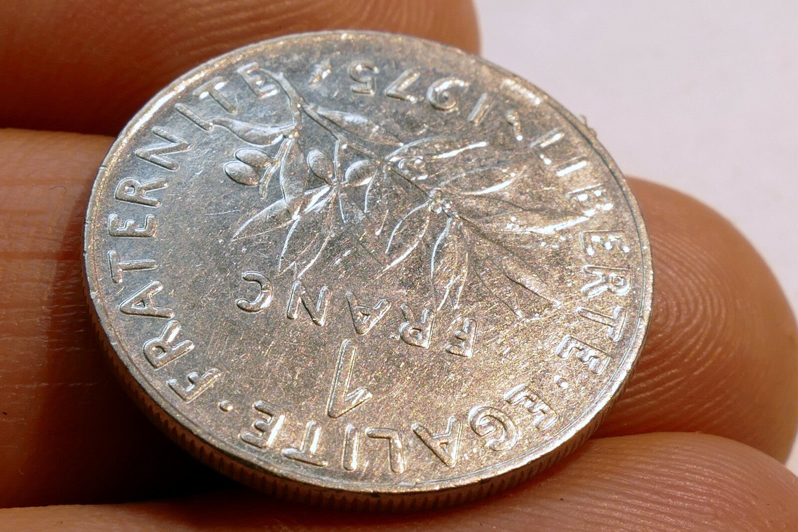 Republique Francais  1 Franc 1975 coin France