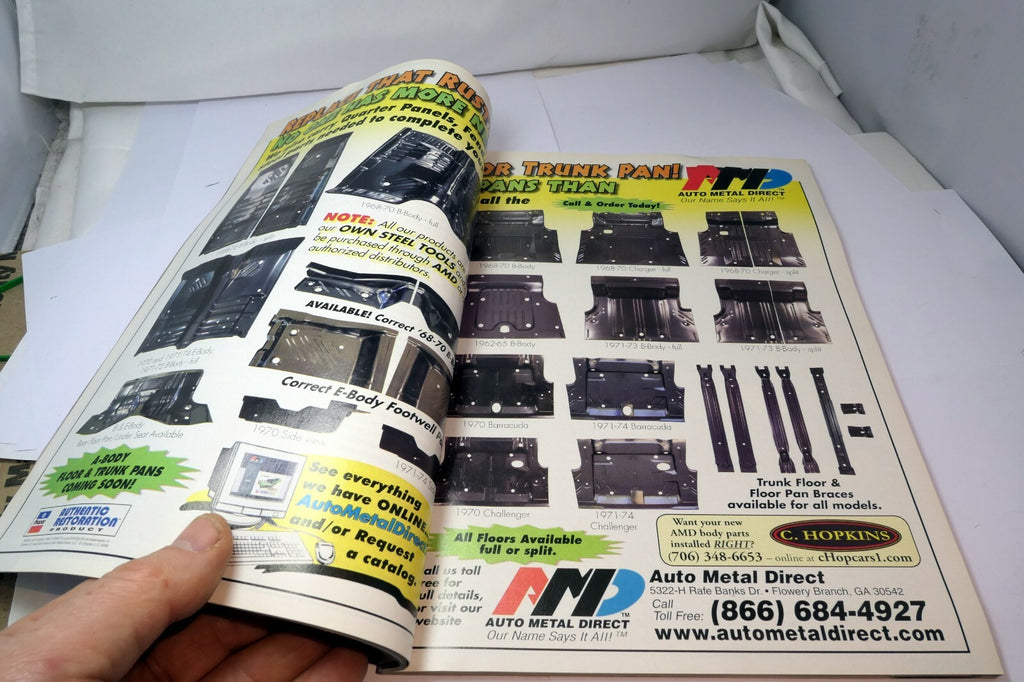 MOPAR Collector's Guide Magazine December 2008 Charger III Body ShortRam 300 T/A