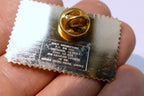 USPS Love Series (Love Birds) 8c US Stamp Collectible Enamel Pin - MINT