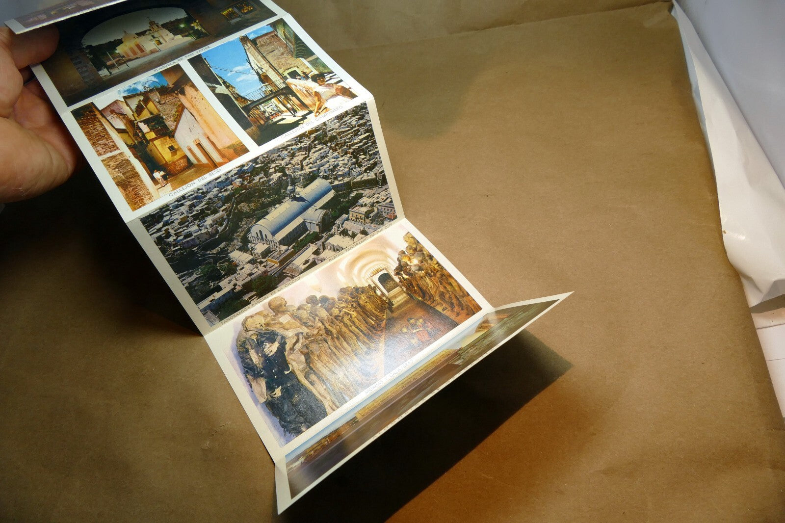 1970's MEXICO Postcard Pack of 7 Unposted Guanajuato GTO Panoramic Scenic