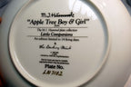 M. I. Hummel Plate Collection Apple Tree Boy and Girl 8" Little Companions 1989