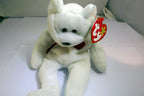 Ty Beanie Babies Valentino Teddy Bear 1993-1994 errors Brown Nose style 4058