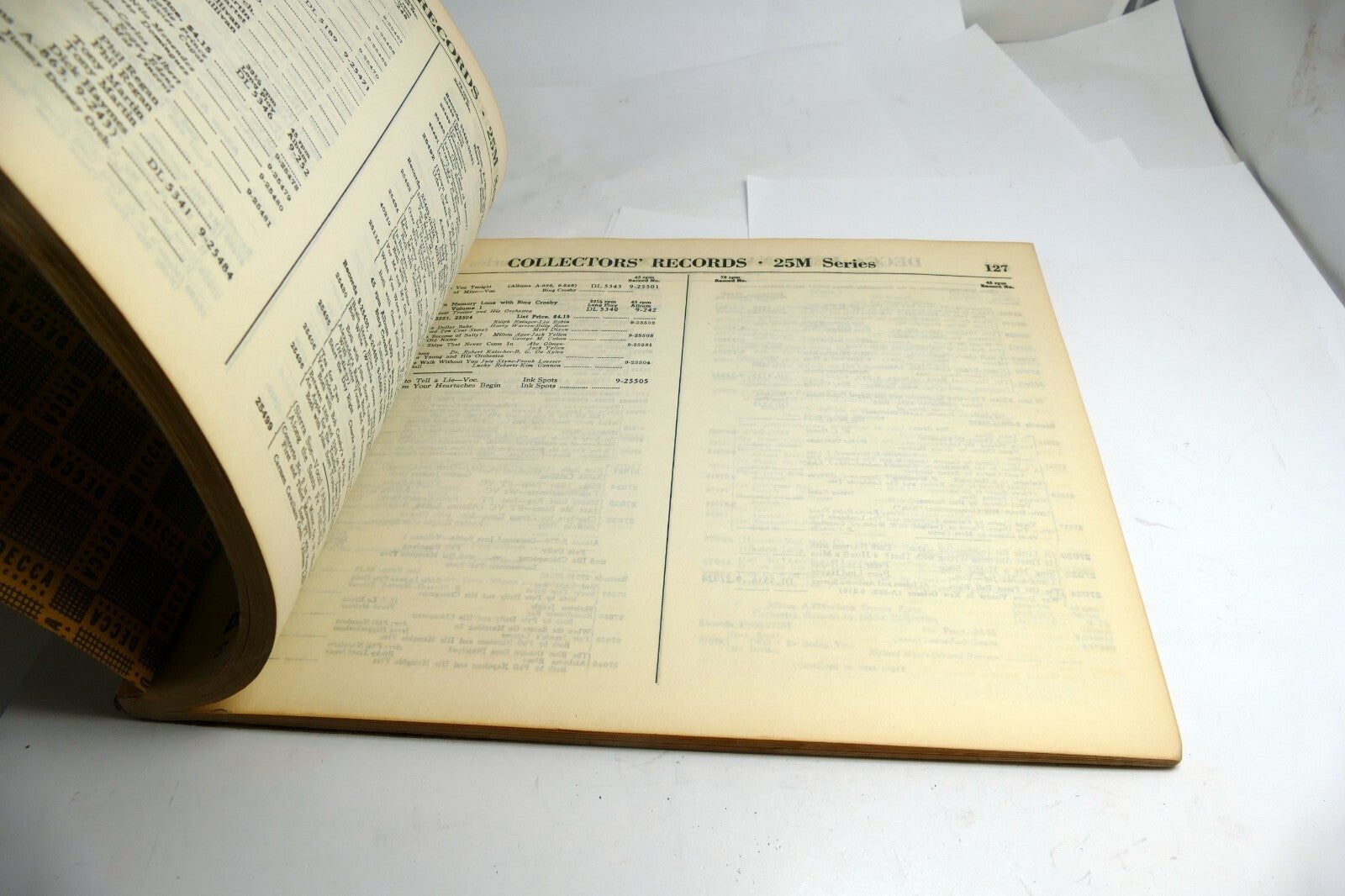 Decca Records Catalog Reference Guide January 1953 LP 45 78 33 1/3 RPM Vol 2
