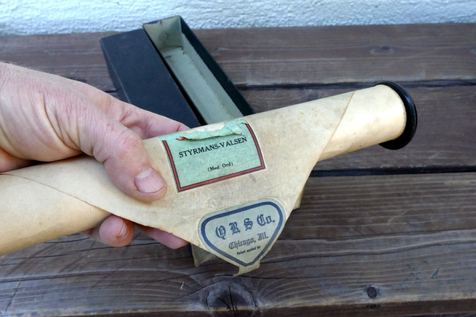 QRS Word Piano Roll WF6050 Styrmans-Valsen Swedish Pilot waltz