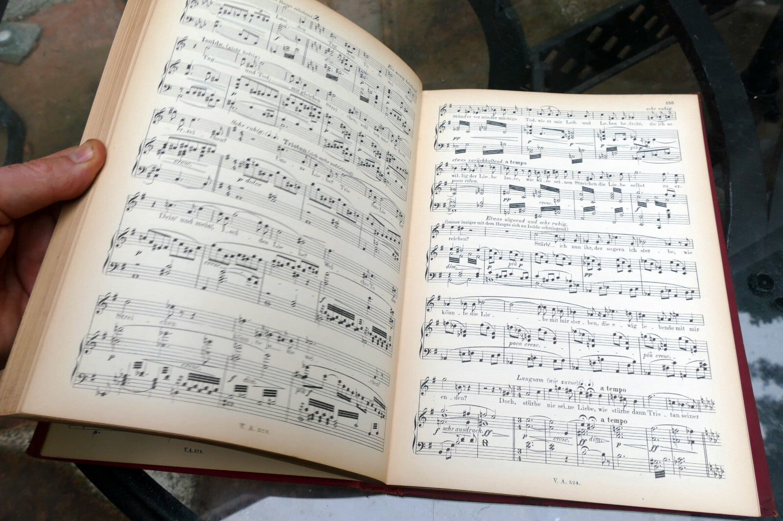 Wagner Tristan und Isolde Kleinmichel  sheet music Leipzig VA 524 1900's