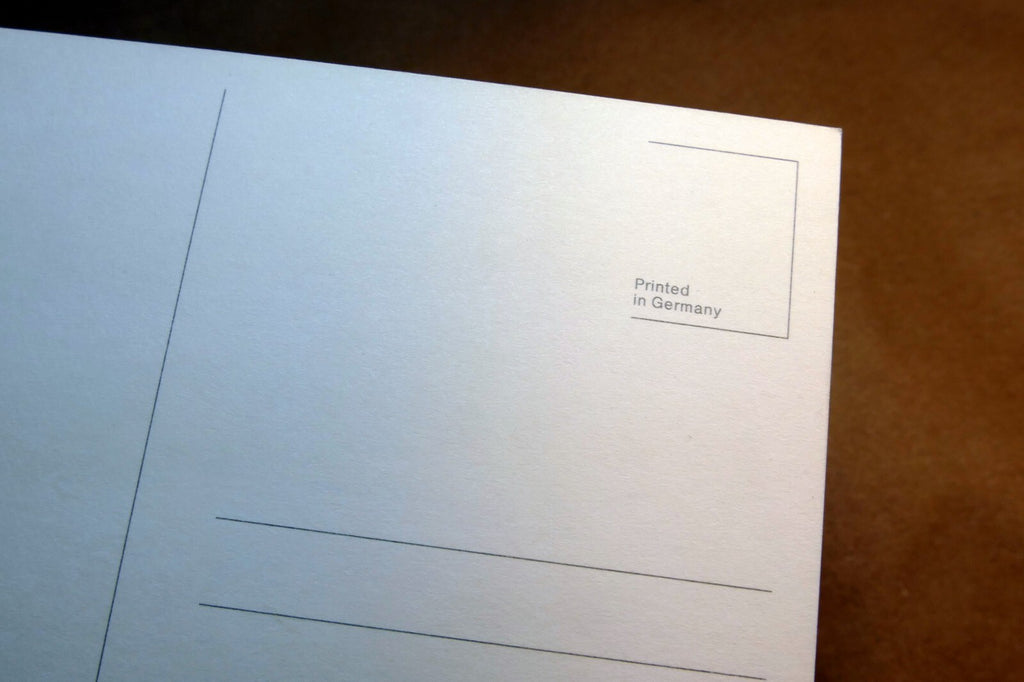 Lufthansa Crane Logo Airlines Airplane Smiling Parked Postcard Unposted