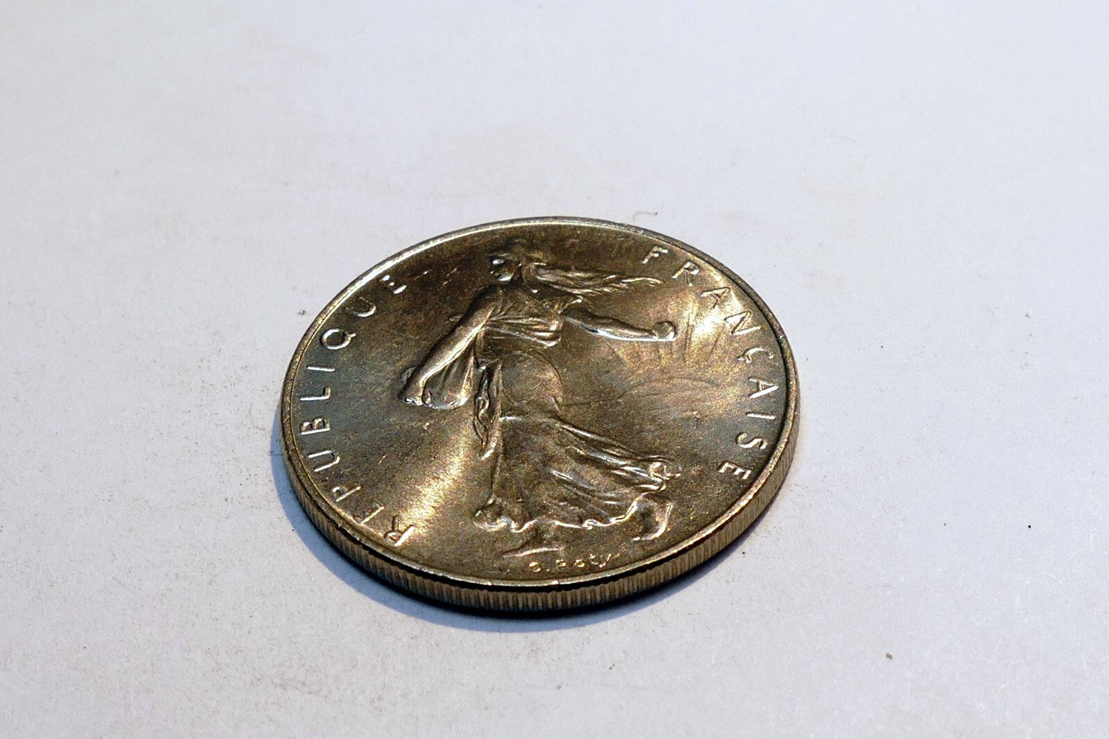 1992 France 1 Franc  Coin