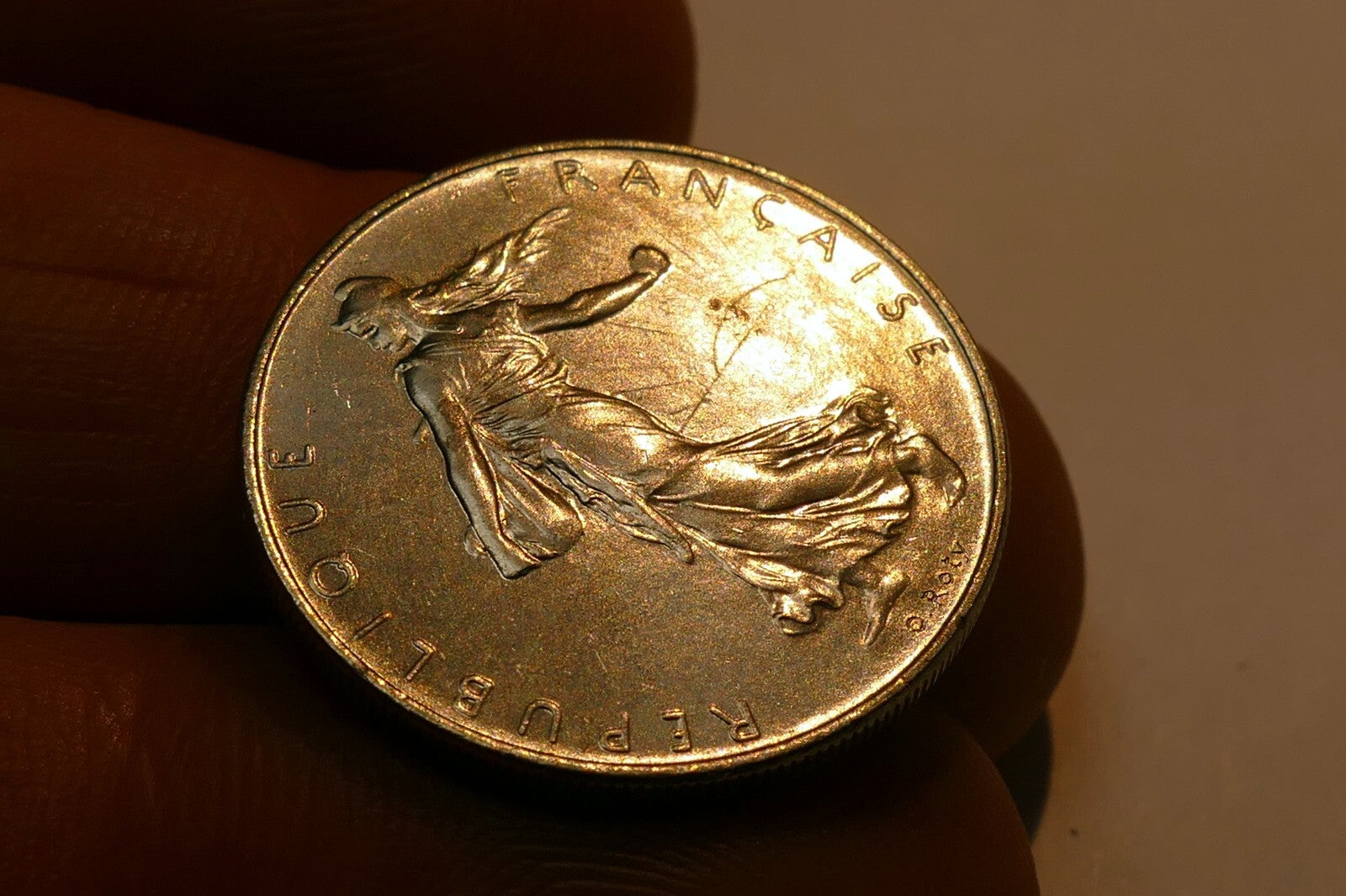 1992 France 1 Franc  Coin