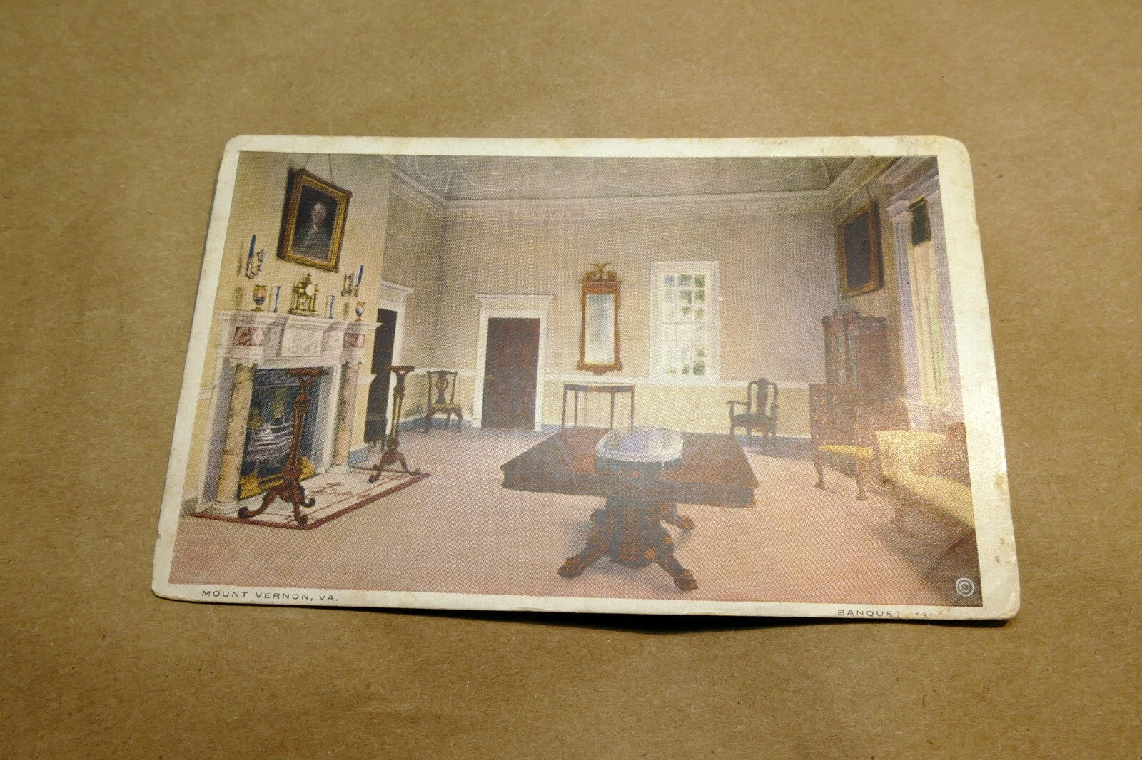 Mount Vernon VA 1926 postcard - unposted