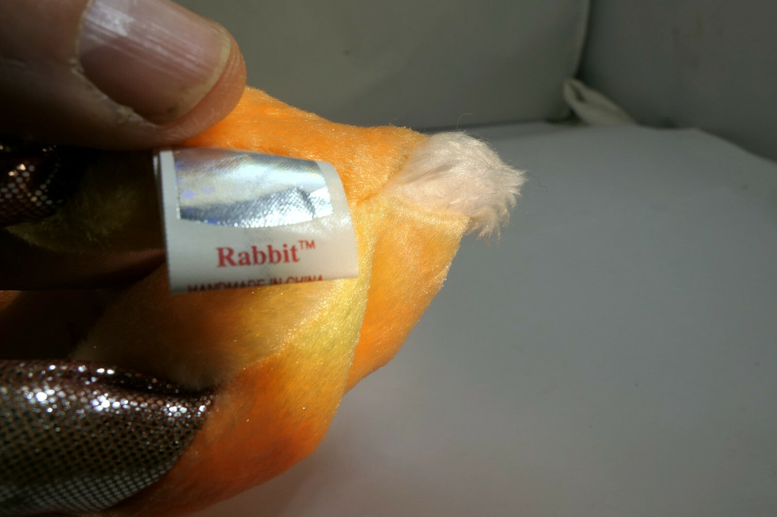 TY Beanie Baby RABBIT ( Chinese Zodiac Collection )  plush toy 8"