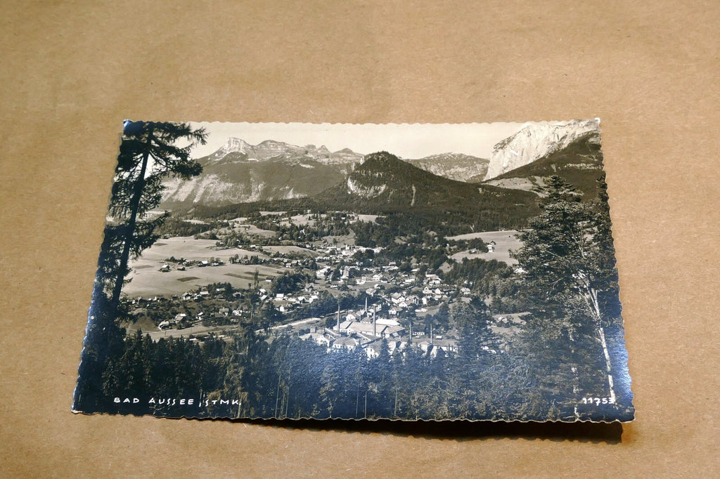 Bad Aussee Austria landscape postcard 1930's - unposted