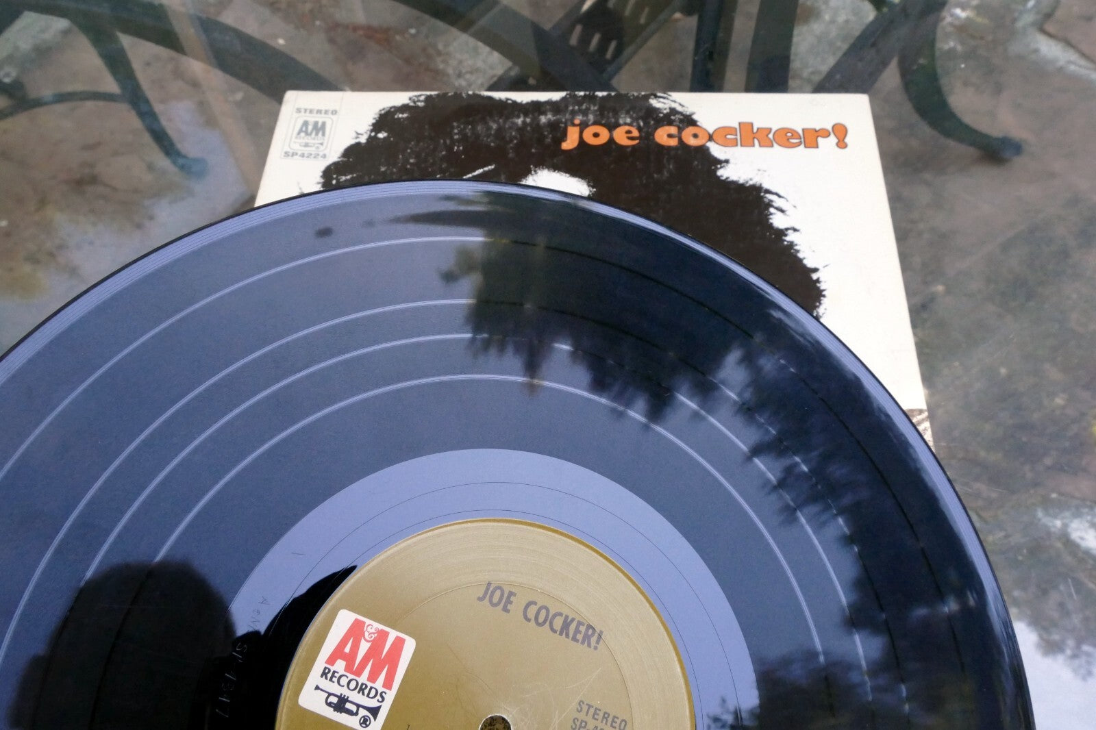 Joe Cocker Self Titled Record 33 RPM LP SP 4224 A&M 1969 VG
