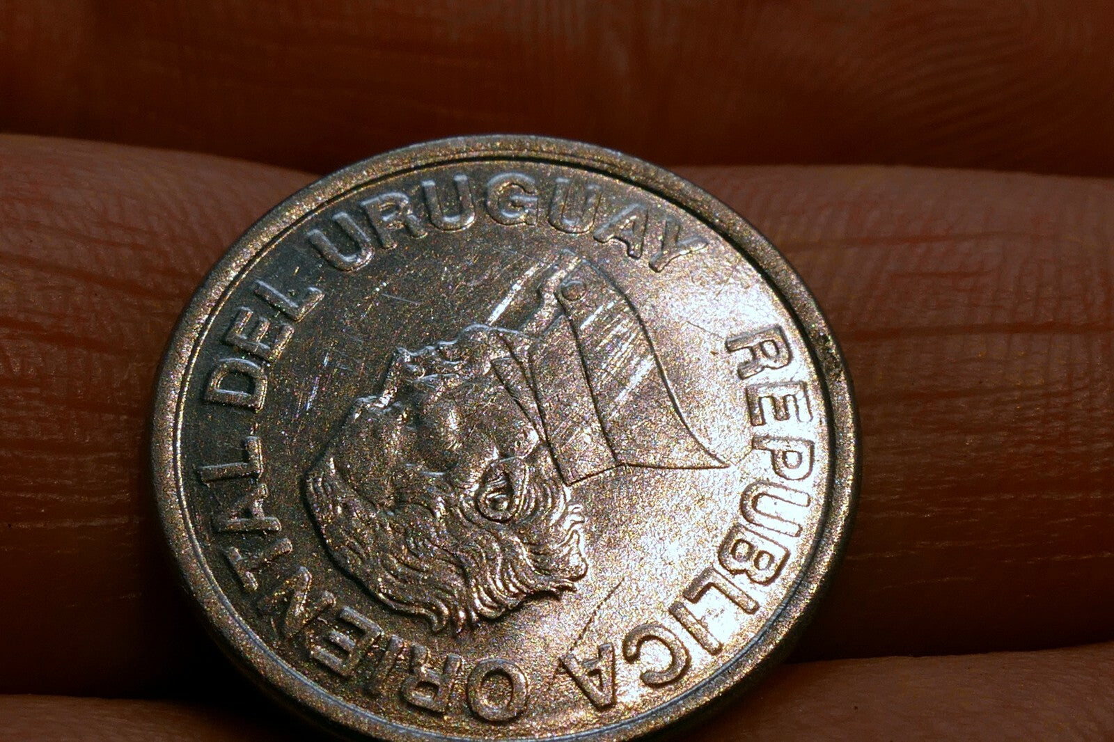 Republica Oriental  Del Uruguay  Coin 50 Centesimos 1994