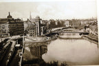 Vienna donaukanal wien 1930's postcard austria   unposted