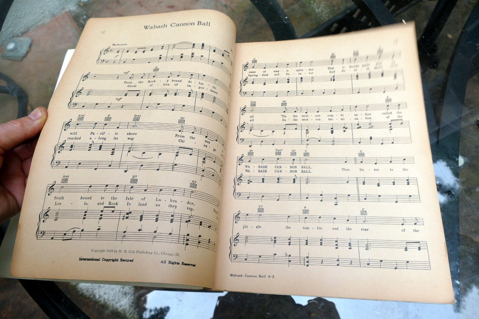 Modern Library Favorite Songs Book No 1 Sheet Music 1939 Cole Publishing Chicago