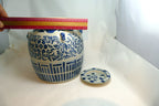 Chinese Qianlong Nian Zhi Blue & White Porcelain Large Wedding Teapot