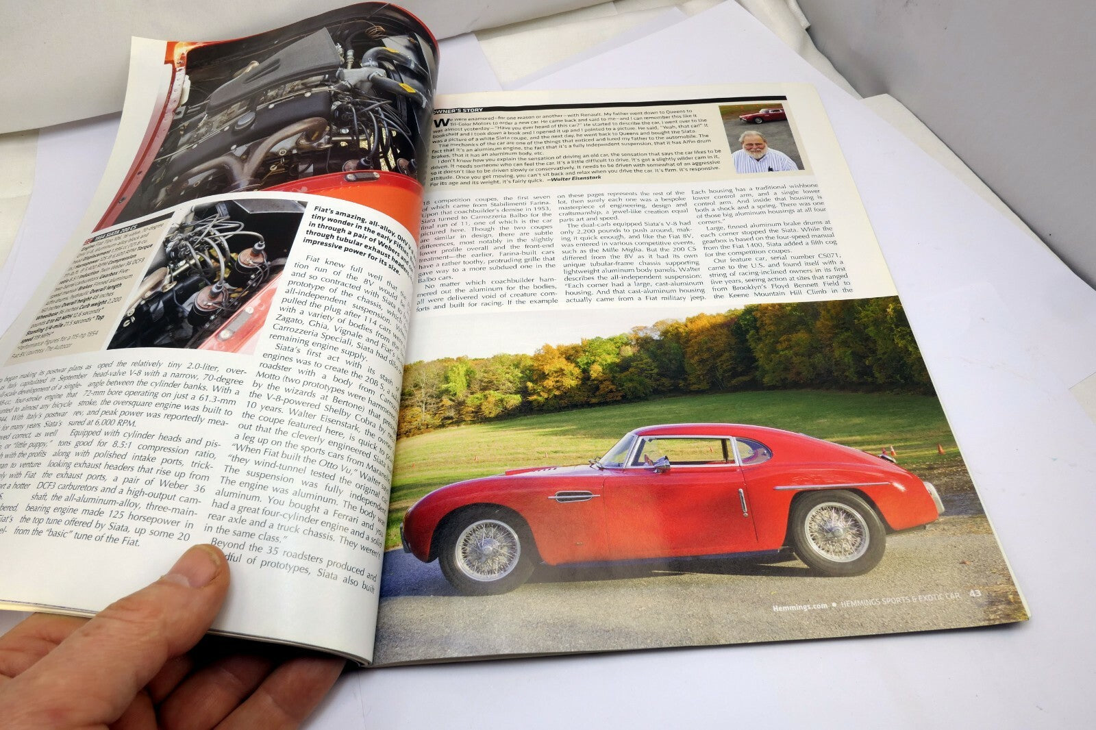 Hemmings Sport & Exotic Car Magazine may 2016 Juaguar's Mighty V-12 engine