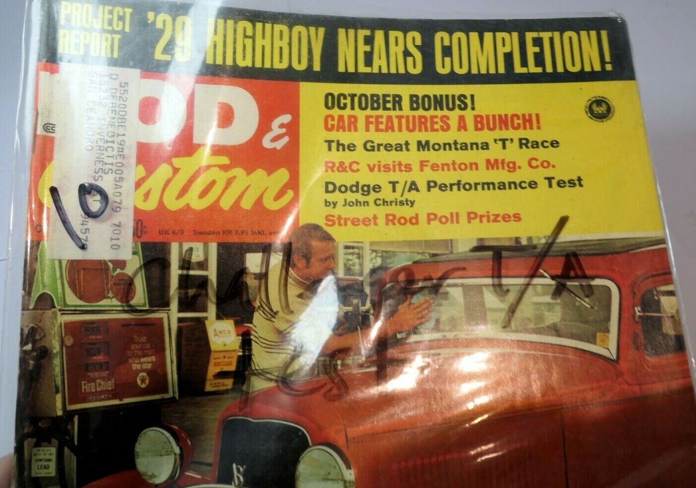 Rod & custom magazine october 1970