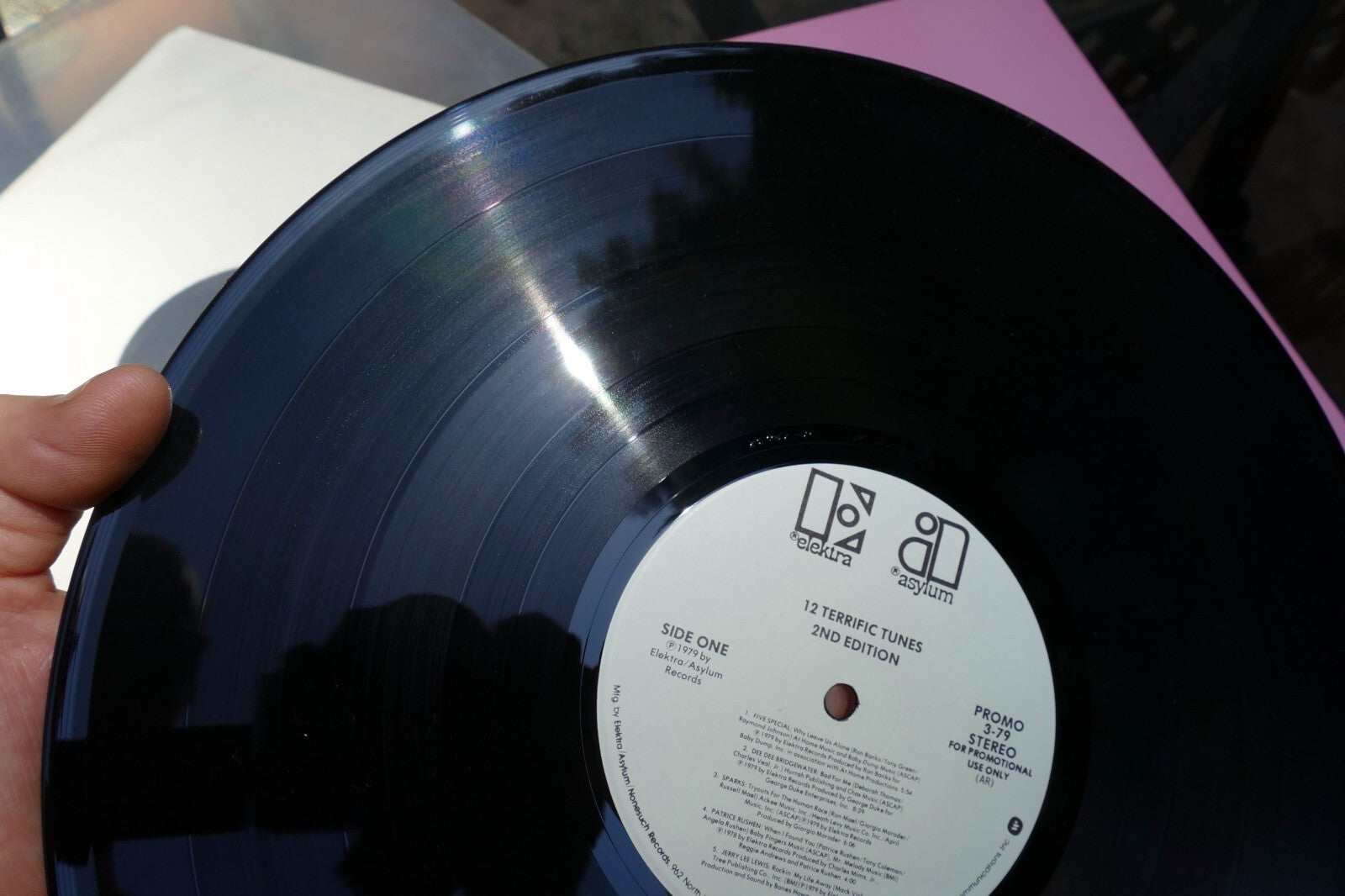 12 Terrific Tunes LP Promo 1-79 2ND Edition 3-79 Asylum / Elektra 1979