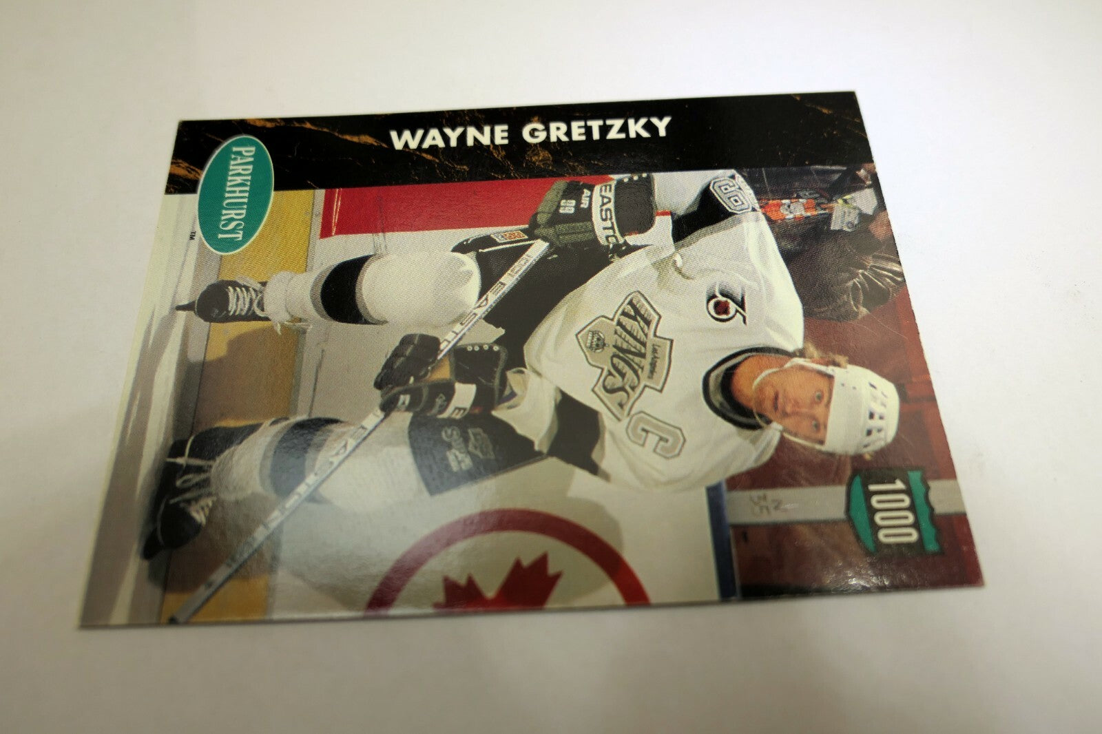 Parkhurst 1991 Los Angeles Kings  Trading Card Wayne Gretzky 207