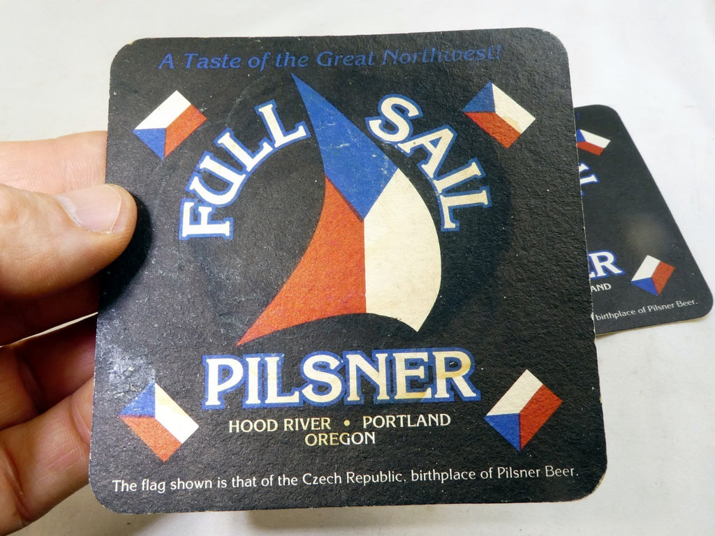 Full Sail Pilsner Portland Oregon  Bar Coaster Beer lot 2