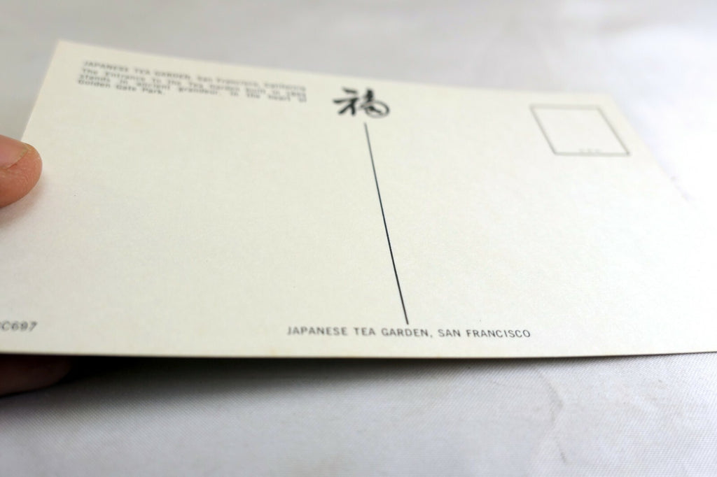 Japanese Tea Garden San Francisco  California USA Postcard 1970's