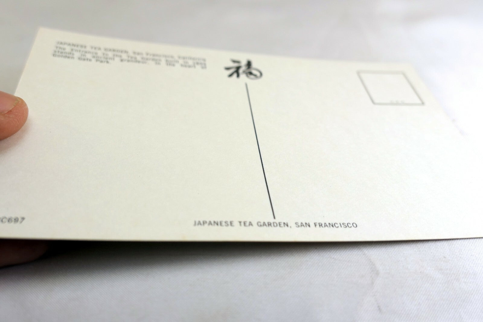 Japanese Tea Garden San Francisco  California USA Postcard 1970's