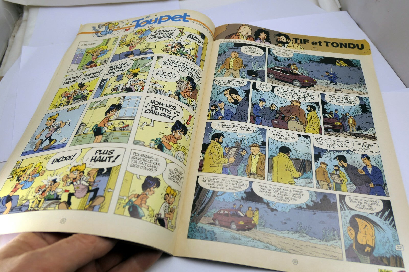 Spirou nº 2981 de 1995 tbe Les Femmes En Blanc Nationale Zero Comics French