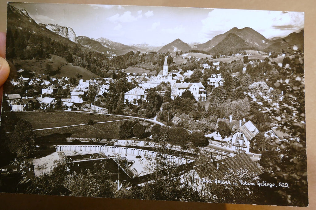 Bad aussee totem gebirge liezen, bezirk austria 1930's postcard   unposted